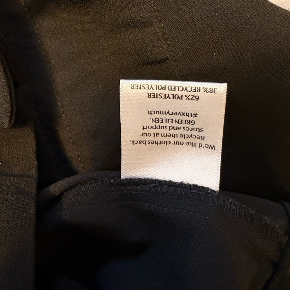 Eileen Fisher Black Women's Pants- size LP - Picture 5 of 5
